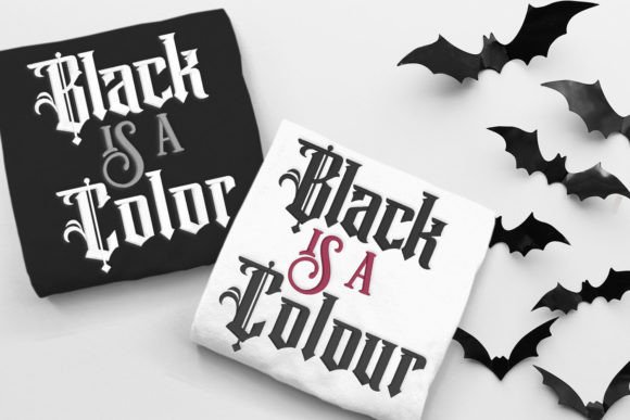 Review: Black is a Color Sarcastic Goth Phrase
