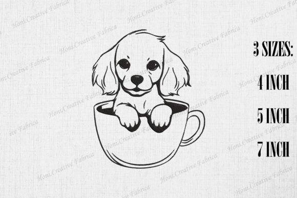 Review: Cute Cocker Spaniel Dog in Coffee Cup