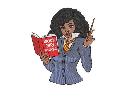 Reviewing Afro Girl with a Magic Wand for Boutique Sweatshirts