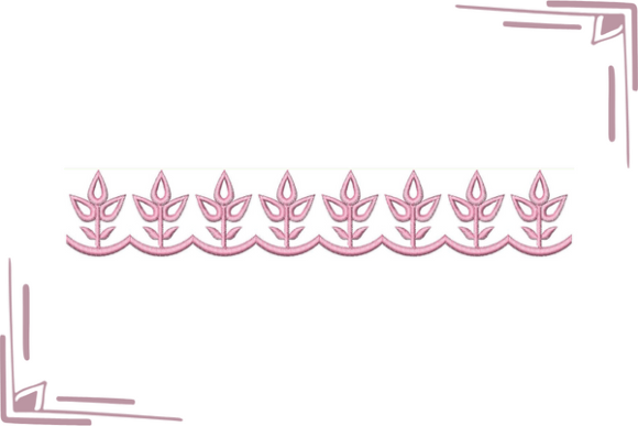Reviewing Leaves Cut Work Border for Craft Fairs